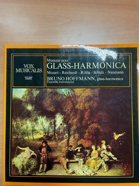 Vinyle Musique pour glass-harmonica Bruno Hoffmann