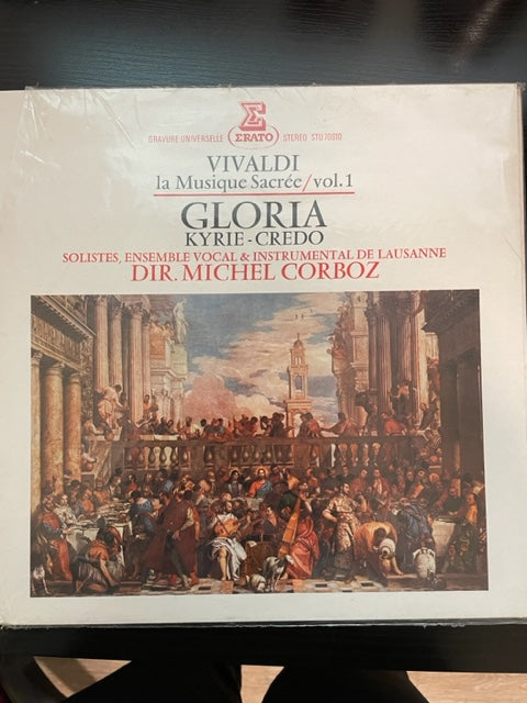 Vinyle Vivaldi Antonio La Musique sacrée volume 1 Gloria , Kyrie, Credo