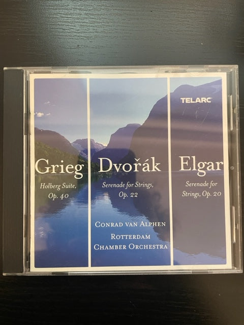 CD Grieg - Dvorak - Elgar direction C. van Alphen-3000 partitions, livres et vinyles d'occasion en vente sur notre site internet gastonmusicclub.fr Gaston Music Store