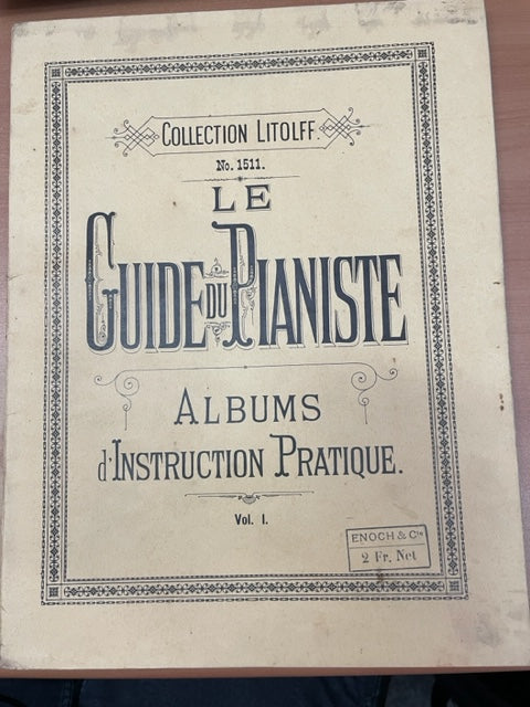 Le guide de pianiste volume 1-3000 partitions, livres et vinyles d'occasion en vente sur notre site internet gastonmusicclub.fr Gaston Music Store