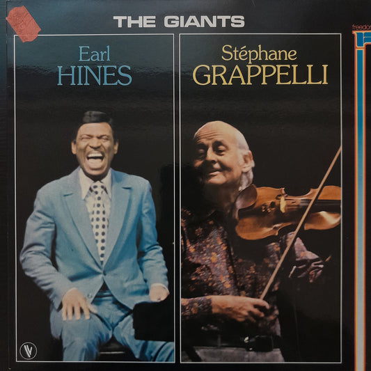 Vinyle Earl Hines et Stéphane Grappelli The giants "-3000 partitions, livres et vinyles d'occasion en vente sur notre site internet gastonmusicclub.fr Gaston Music Store