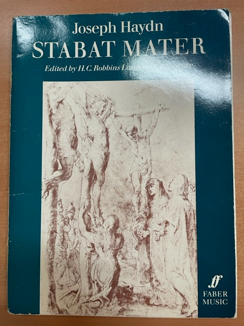 Joseph Haydn Stabat Mater En Si Bémol Majeur Pour Soli et Choeur Mixte réduction piano