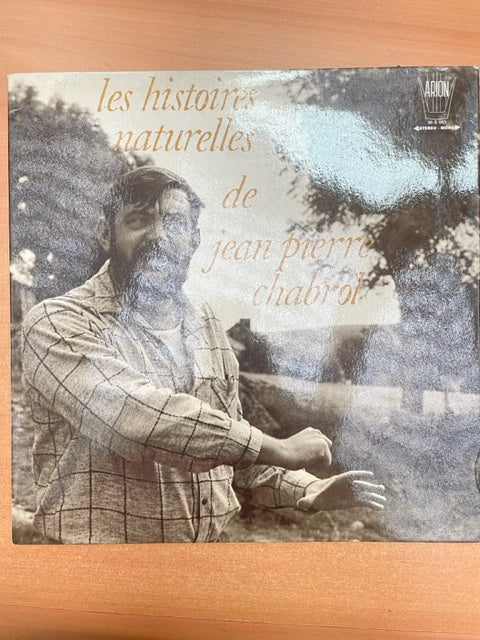 Vinyle Jean-Pierre Chabrol Les histoires naturelles de J-P Chabrol