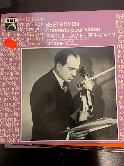 Vinyle Beethoven George Szell Concerto pour violon-3000 partitions, livres et vinyles d'occasion en vente sur notre site internet gastonmusicclub.fr Gaston Music Store