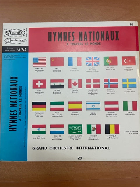 Hymnes nationaux à travers le monde