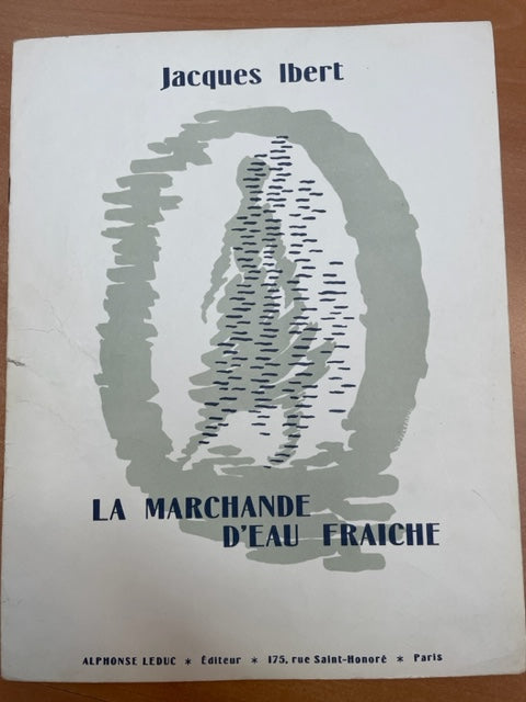 Jacques Ibert Histoires... n° 9: La marchande d'eau fraîche partition piano- 3000 partitions, livres et vinyles d'occasion  en vente sur notre site internet gastonmusicclub.fr Gaston Music Store