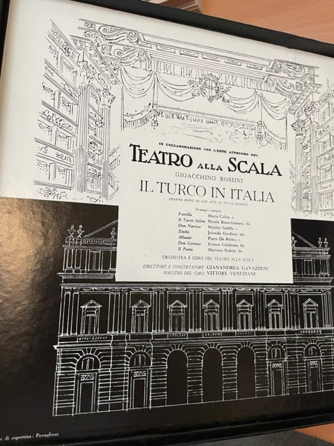 Vinyle (coffret 3 LP) Rossini Il turco in Italia (3 disques + livret)- 3000 partitions, livres et vinyles d'occasion en vente sur notre site internet gastonmusicclub.fr Gaston Music Store