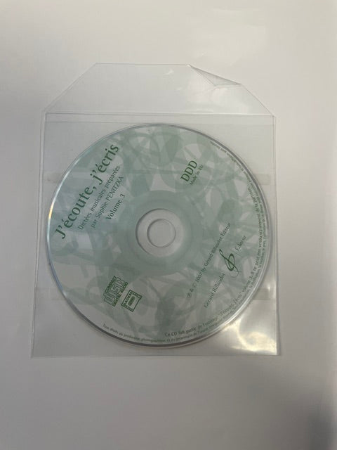 J'écoute, j'écris livre de l'élève volume 3 avec corrigés + CD Sophie Penitzka