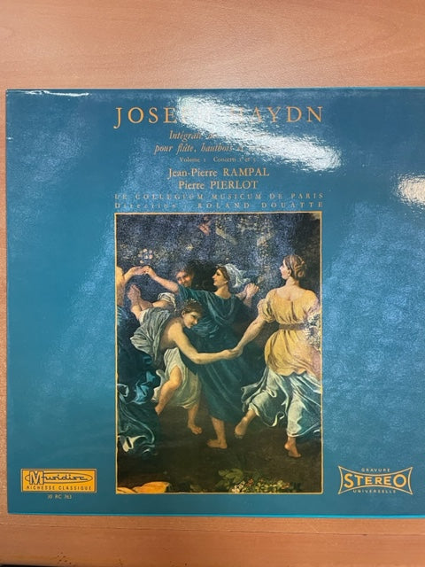 Vinyle Joseph Haydn Intégrale des 5 concerti pour flûte, hautbois et orchestre volume 1