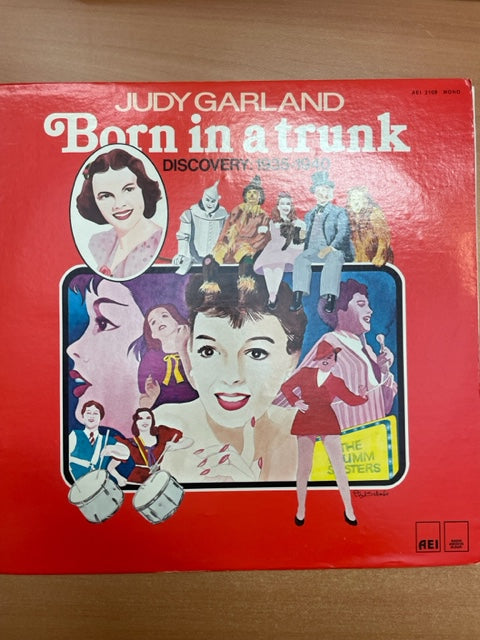 Vinyle Judy Garland "Born in a trunk" - Discovery 1935-1940 - 3000 partitions, livres et vinyles d'occasion  en vente sur notre site internet gastonmusicclub.fr Gaston Music Store