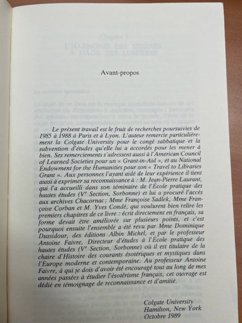 Jocelyn Godwin L'ésotérisme musical en France 1750-1950-3000 partitions, livres et vinyles d'occasion en vente sur notre site internet gastonmusicclub.fr Gaston Music Store