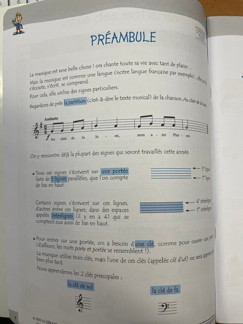 La musique tout simplement Volume 1 livre de l'élève Jean Clément Jollet