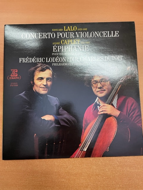 Vinyle Lalo - Caplet Concerto pour violoncelle et orchestre - Epiphanie pour violoncelle et orchestre-3000 partitions, livres et vinyles d'occasion en vente sur notre site internet gastonmusicclub.fr Gaston Music Store