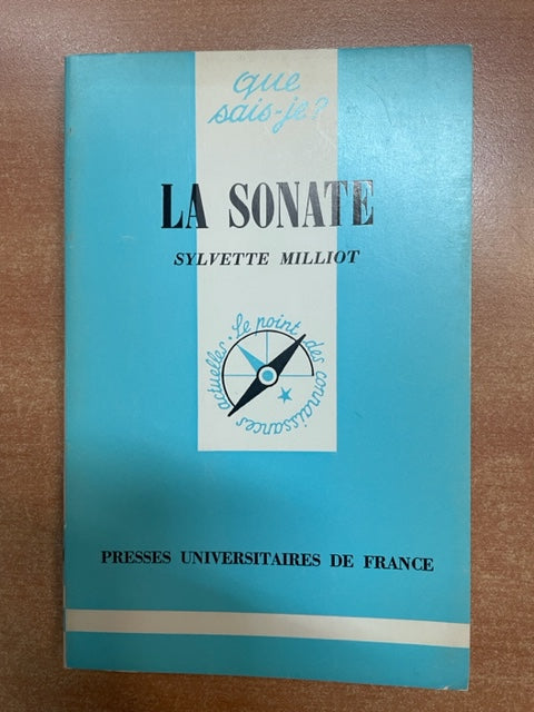 La sonate livre de Milliot Sylvette- 3000 partitions, livres et vinyles d'occasion  en vente sur notre site internet gastonmusicclub.fr Gaston Music Store