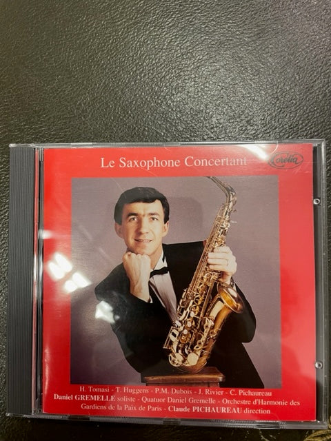 CD Daniel Gremelle Le saxophone Concertant - 3000 partitions, livres et vinyles d'occasion en vente sur notre site internet gastonmusicclub.fr Gaston Music Store