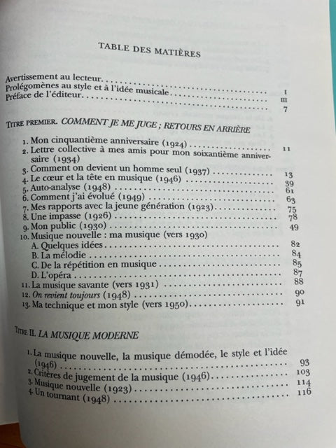 Arnold Schoenberg Le style et l'idée-3000 partitions, livres et vinyles d'occasion en vente sur notre site internet gastonmusicclub.fr Gaston Music Store