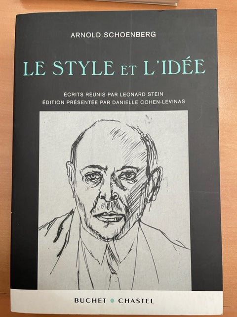 Arnold Schoenberg Le style et l'idée-3000 partitions, livres et vinyles d'occasion en vente sur notre site internet gastonmusicclub.fr Gaston Music Store