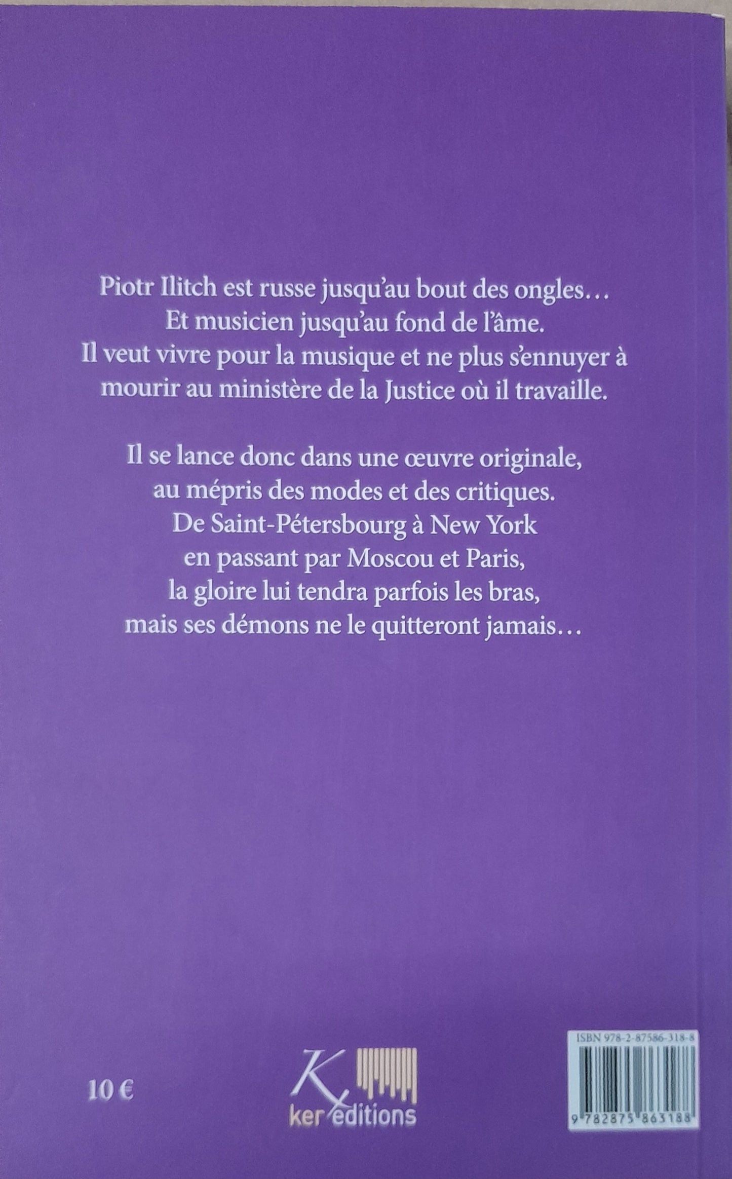 Le mystère Tchaïkovsky livre de Michel Honaker