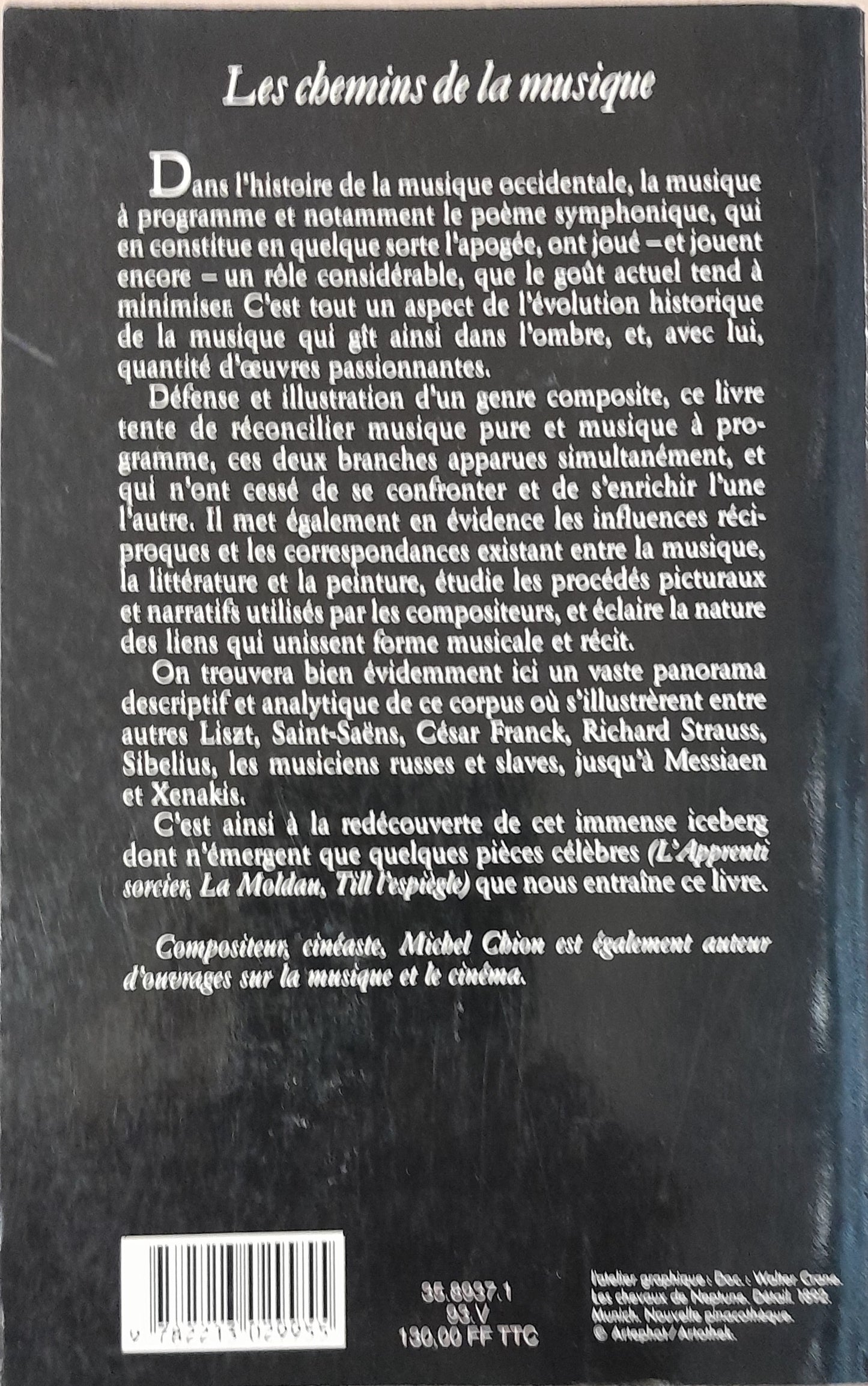 Le poème symphonique et la musique à programme livre de Michel Chion