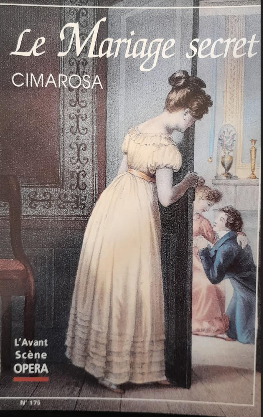 Revue "Avant-Scène" Opéra n° 175: Le mariage secret Cimarosa- 3000 partitions, livres et vinyles d'occasion en vente sur notre site internet gastonmusicclub.fr Gaston Music Store