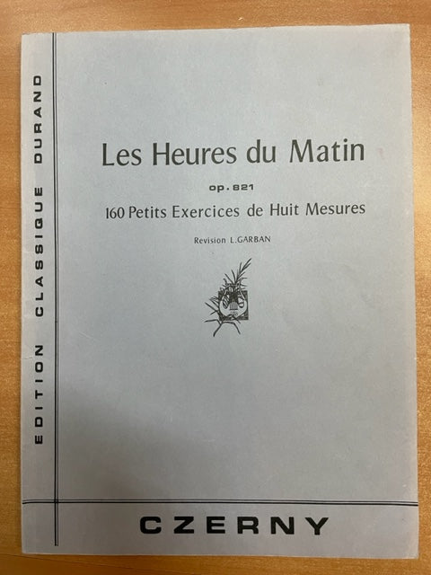 Czerny 160 petits exercices de huit mesures pour piano - 3000 partitions, livres et vinyles d'occasion en vente sur notre site internet gastonmusicclub.fr Gaston Music Store