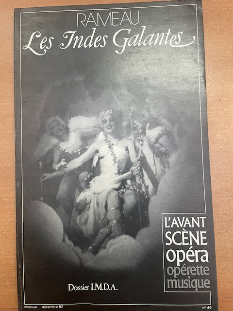 Jean Philipe Rameau Les Indes Galantes - Revue Avant-scène opéra n°46-3000 partitions, livres et vinyles d'occasion en vente sur notre site internet gastonmusicclub.fr Gaston Music Store