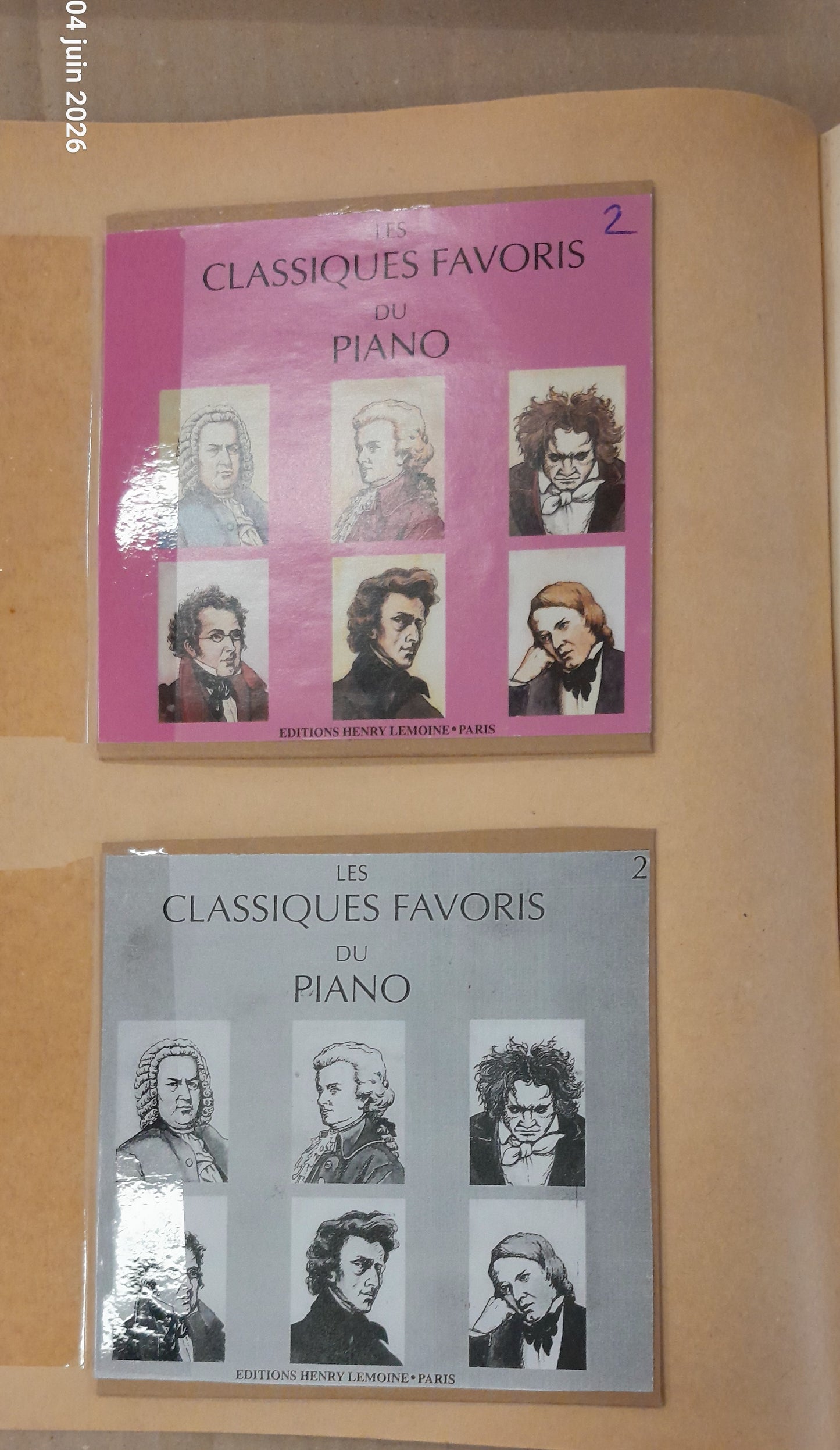 Les classiques favoris du piano - morceaux choisis volume 2 - 2 CD inclus