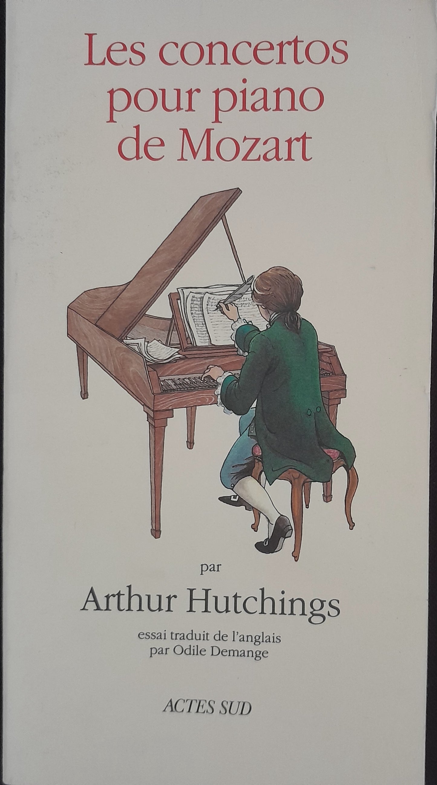 Les concertos pour piano de Mozart livre d'Arthur Hutchings
