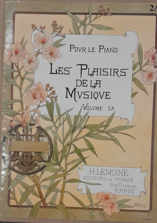 Les plaisirs de la musique vol 2A (préparatoire 1) partition piano