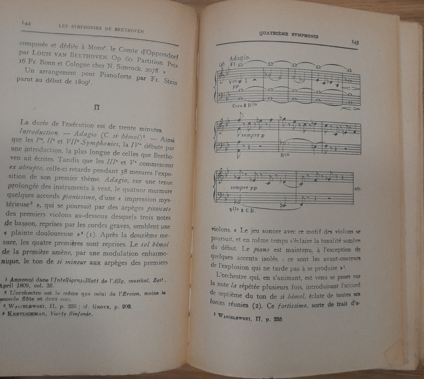 Les symphonies de Beethoven (1800-1827) livre de J-G Prod'homme