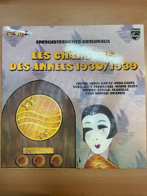 Vinyles Enregistrements originaux Les chansons des années 1930 - 1939- 3000 partitions, livres et vinyles d'occasion  en vente sur notre site internet gastonmusicclub.fr Gaston Music Store