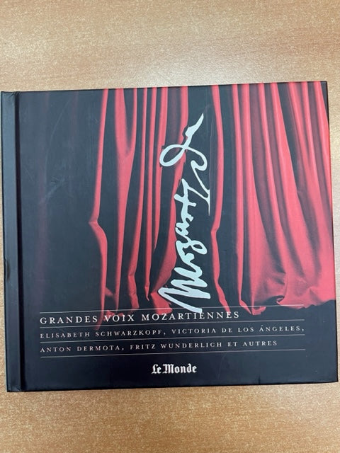 CD Mozart Grandes voix mozartiennes Livret +CD-3000 partitions, livres et vinyles d'occasion en vente sur notre site internet gastonmusicclub.fr Gaston Music Store