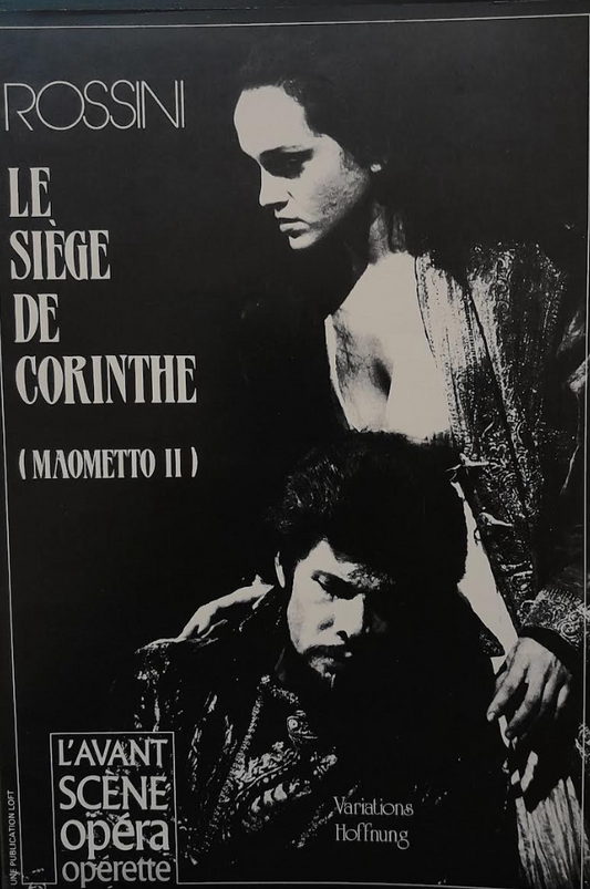 Rossini Le siège de Corinthe (Maometto II)-3000 partitions, livres et vinyles d'occasion en vente sur notre site internet gastonmusicclub.fr Gaston Music Store