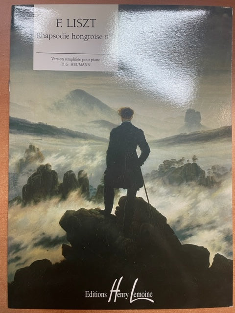 Franz Liszt Rhapsodie hongroise n°2 - Version simplifiée partition piano- 3000 partitions, livres et vinyles d'occasion  en vente sur notre site internet gastonmusicclub.fr Gaston Music Store