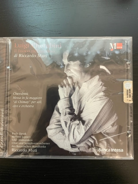 CD Luigi Cherubini Messa in fa maggiore "di Chimay" Riccardo Muti, direction-3000 partitions, livres et vinyles d'occasion en vente sur notre site internet gastonmusicclub.fr Gaston Music Store