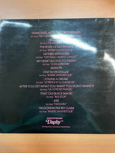 Vinyle Pleins sons sur Marilyn Monroe