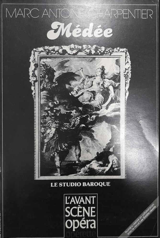 Marc-Antoine Charpentier Médée. Revue "Avant-scène" opéra n° 68-3000 partitions, livres et vinyles d'occasion en vente sur notre site internet gastonmusicclub.fr Gaston Music Store