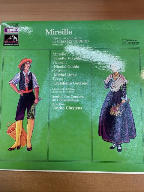 Vinyle Charles Gounod Mireille, opéra en 5 actes - extraits