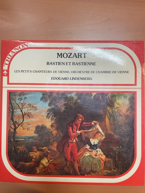 Vinyle Mozart Bastien et Bastienne, opérette en 1 acte, K50- 3000 partitions, livres et vinyles d'occasion en vente sur notre site internet gastonmusicclub.fr Gaston Music Store