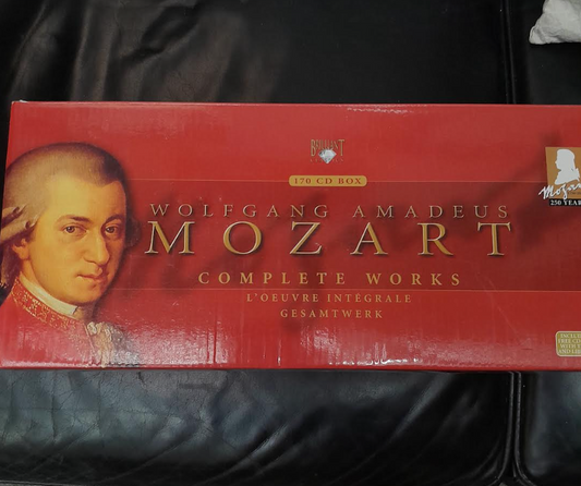 Coffret Mozart L'oeuvre intégrale en 170 CD