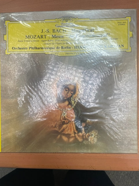 Vinyle Bach / Mozart Magnificat - Messe du "Couronnement"