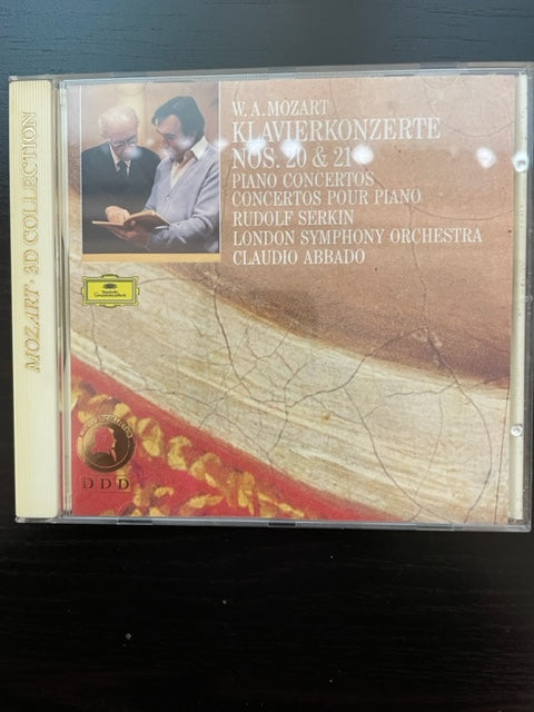 CD Mozart Concertos pour piano n° 20 et 21 London Symphony Orchestra