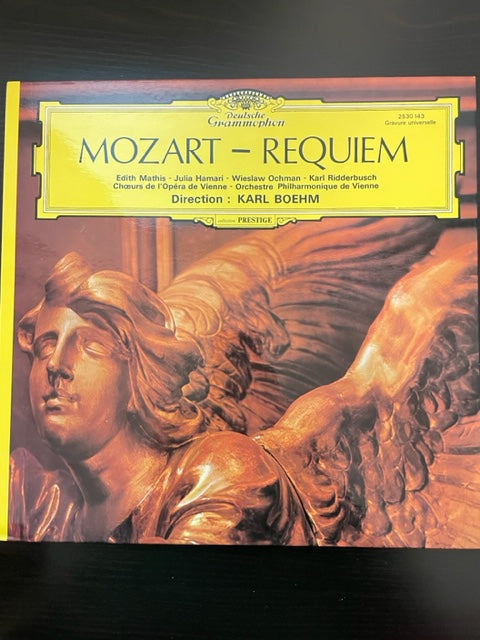 Vinyle Mozart Requiem direction Karl Böhm