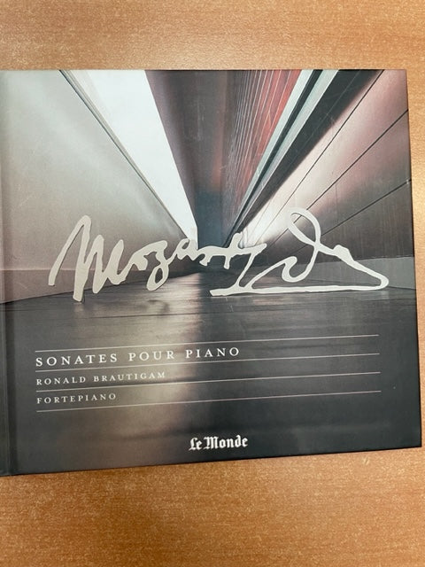 CD Mozart Sonates pour piano Livret 58 pages + CD Collection Le Monde n°6