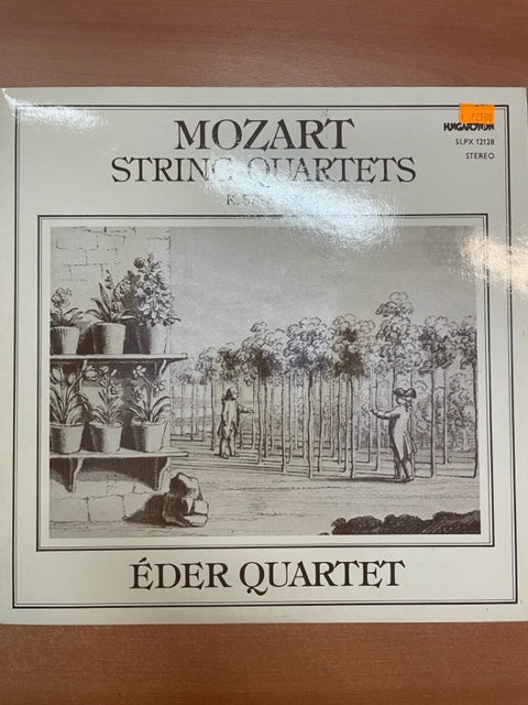 Vinyle Mozart Quatuors à cordes K 575 & 589 Eder Quartet