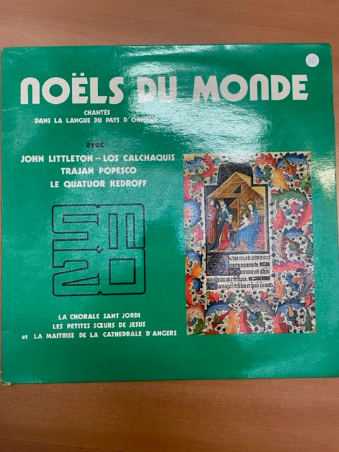 Vinyle Noël du Monde-3000 partitions, livres et vinyles d'occasion  en vente sur notre site internet gastonmusicclub.fr Gaston Music Store