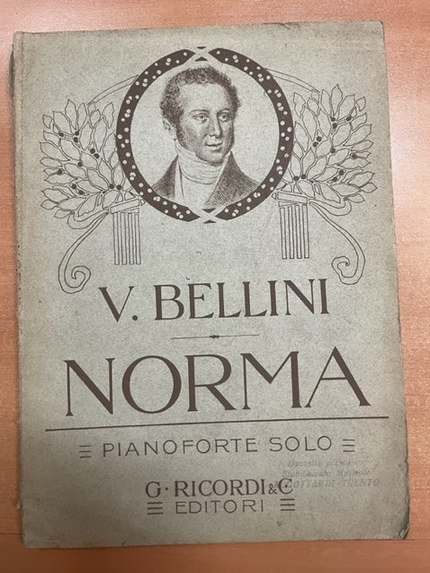 Vincenzo Bellini Norma, pianoforte solo