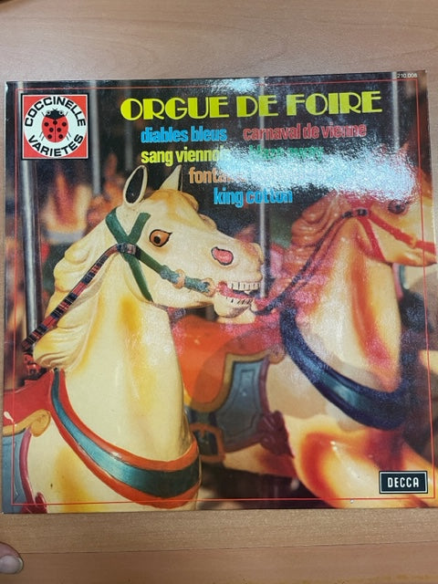 Vinyle Carrousel Becquart Orgue de foire