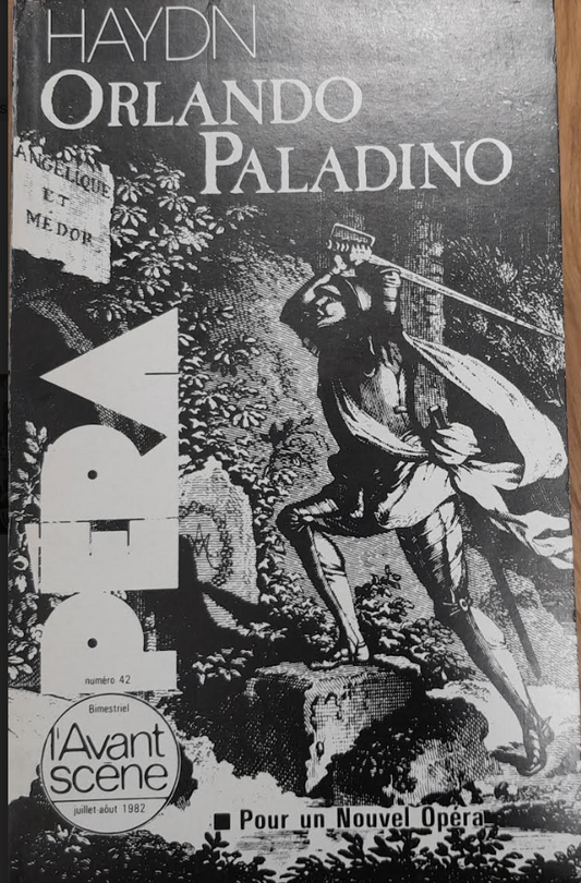 Haydn Orlando Paladino. Revue "Avant-scène" opéra n° 42-3000 partitions, livres et vinyles d'occasion en vente sur notre site internet gastonmusicclub.fr Gaston Music Store