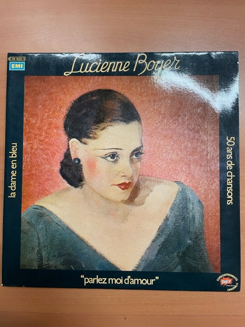 Coffret vinyle Lucienne Boyer La dame en bleu - Parlez-moi d'amour (2 disques)- 3000 partitions, livres et vinyles d'occasion en vente sur notre site internet gastonmusicclub.fr Gaston Music Store